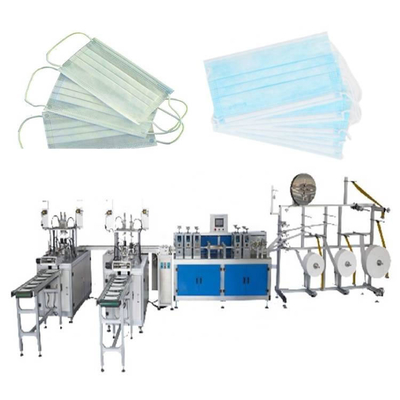 Fully Automatic Disposable Medical Surgical Face Mask Machine Face Mask Making Machine